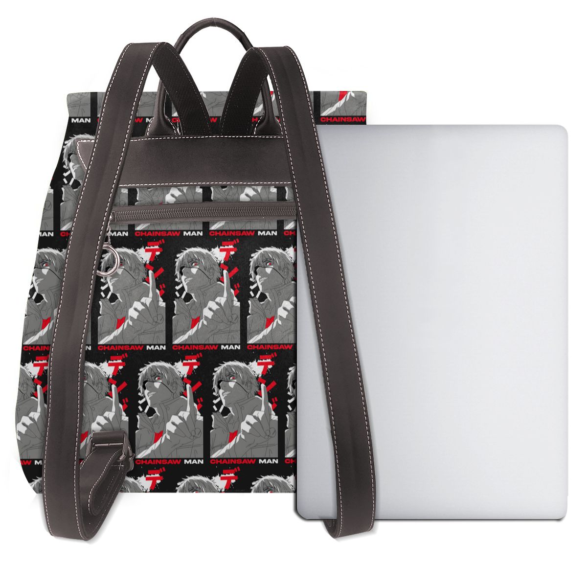 Anime Chainsaw Man Devil Dames - Leather Work Rucksack Mens recensie en prijs