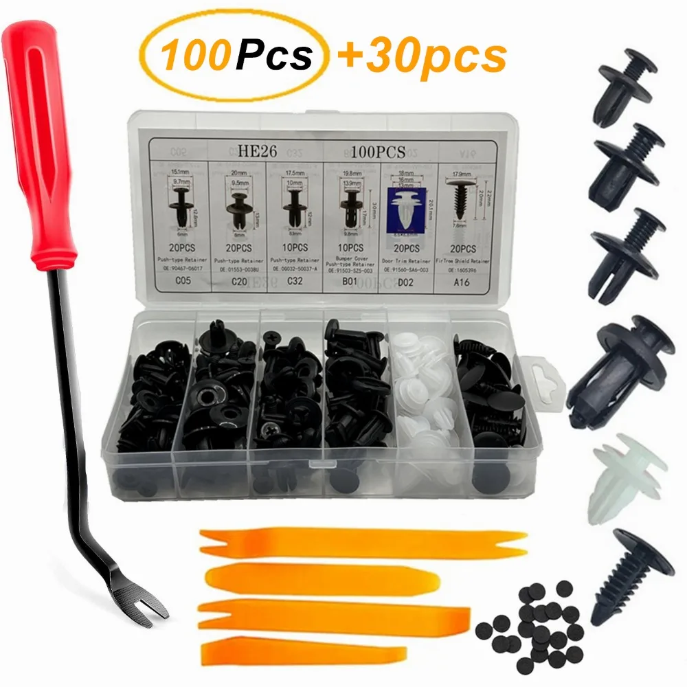 Nieuwe 100 Stuks Auto Plastic  - Rivet Setter Tool recensie en prijs