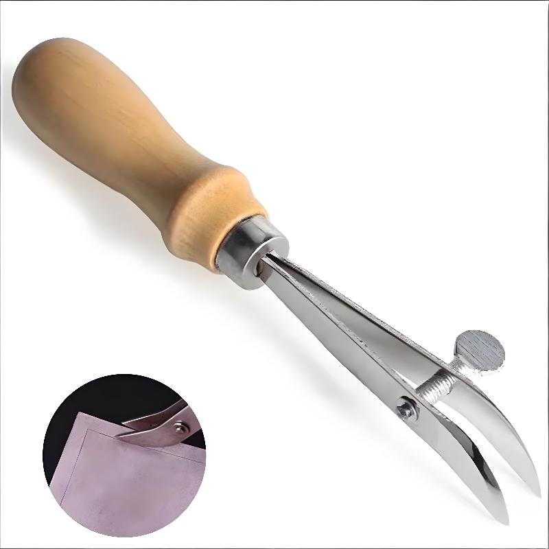 *Verstelbare lederen randgroef - Groover Stitching Tool recensie en prijs