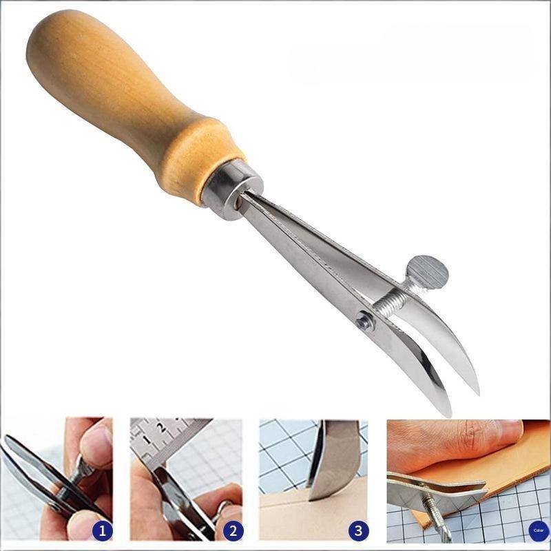 *Verstelbare lederen randgroef - Groover Stitching Tool recensie en prijs