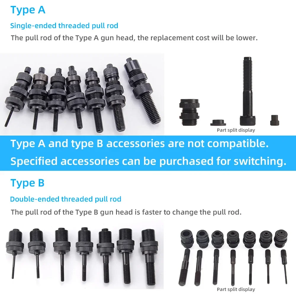 Industrieel Klinkmoerpistool H - Rivet Setter Tool recensie en prijs