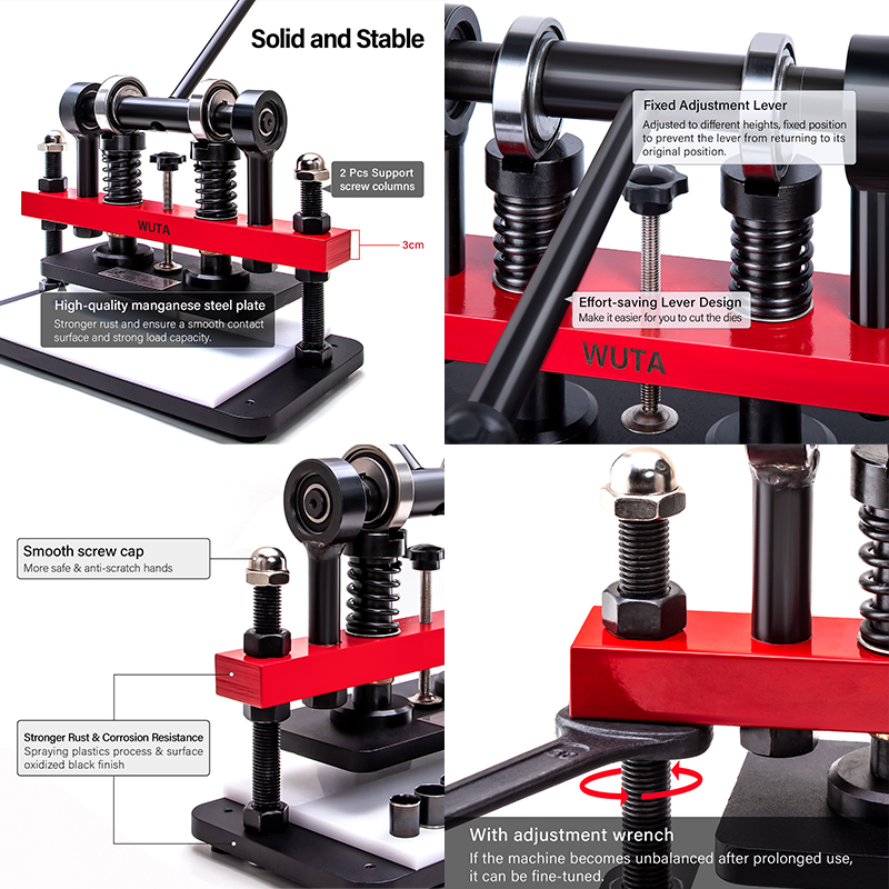 WUTA Handmatige lederen stansm - Leatherwork Machine recensie en prijs