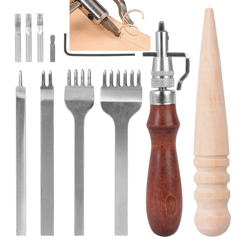 7-in-1 verstelbare lederbewerk - Groover Stitching Tool recensie en prijs