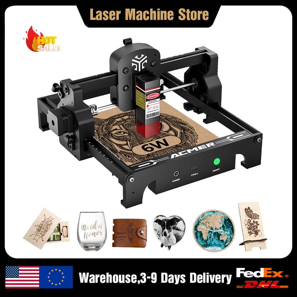 Lasergraveermachine 6W/3,5W/2, - Leatherwork Machine recensie en prijs