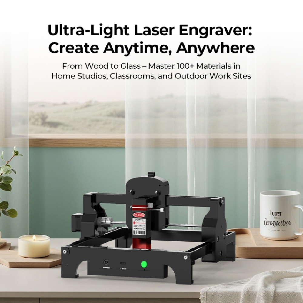 Lasergraveermachine 6W/3,5W/2, - Leatherwork Machine recensie en prijs