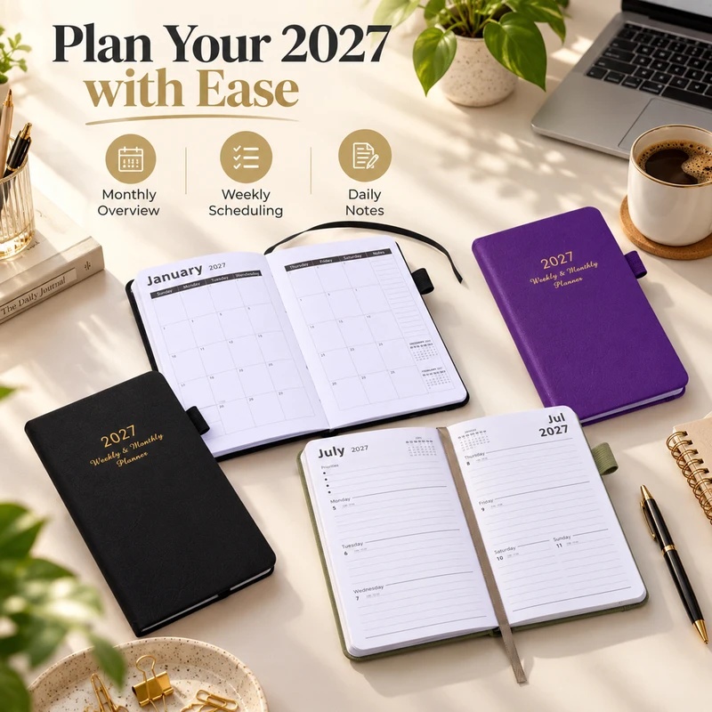 2027 Wekelijkse & Maandelijkse - Leather Work Diary Covers recensie en prijs