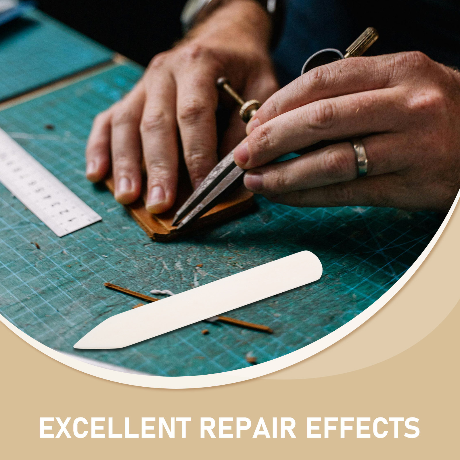 Koeienbeenvormgereedschap, tri - Bone Folder Tool recensie en prijs