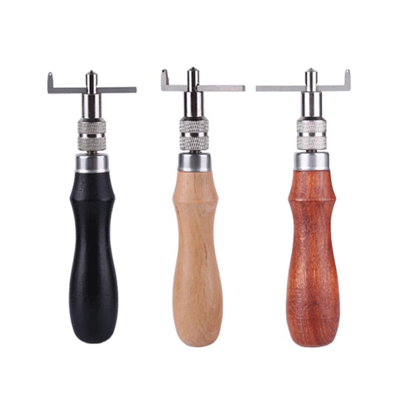 Verstelbare lederen randstikse - Groover Stitching Tool recensie en prijs