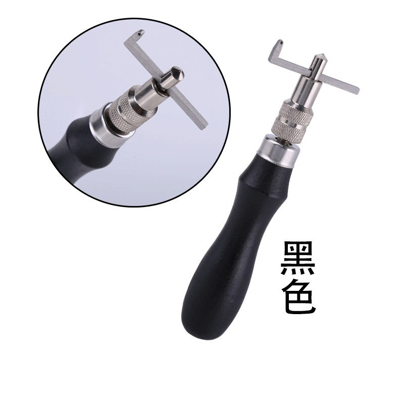 Verstelbare lederen randstikse - Groover Stitching Tool recensie en prijs
