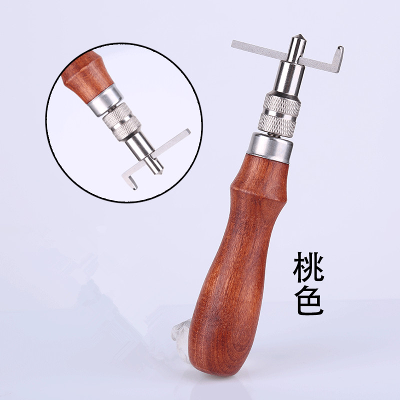Verstelbare lederen randstikse - Groover Stitching Tool recensie en prijs