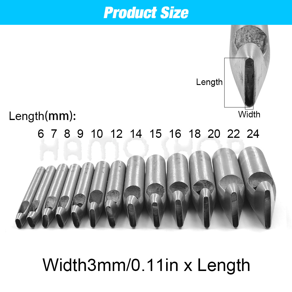 2mm/3mm brede lederen ovale vo - Rivet Setter Tool recensie en prijs