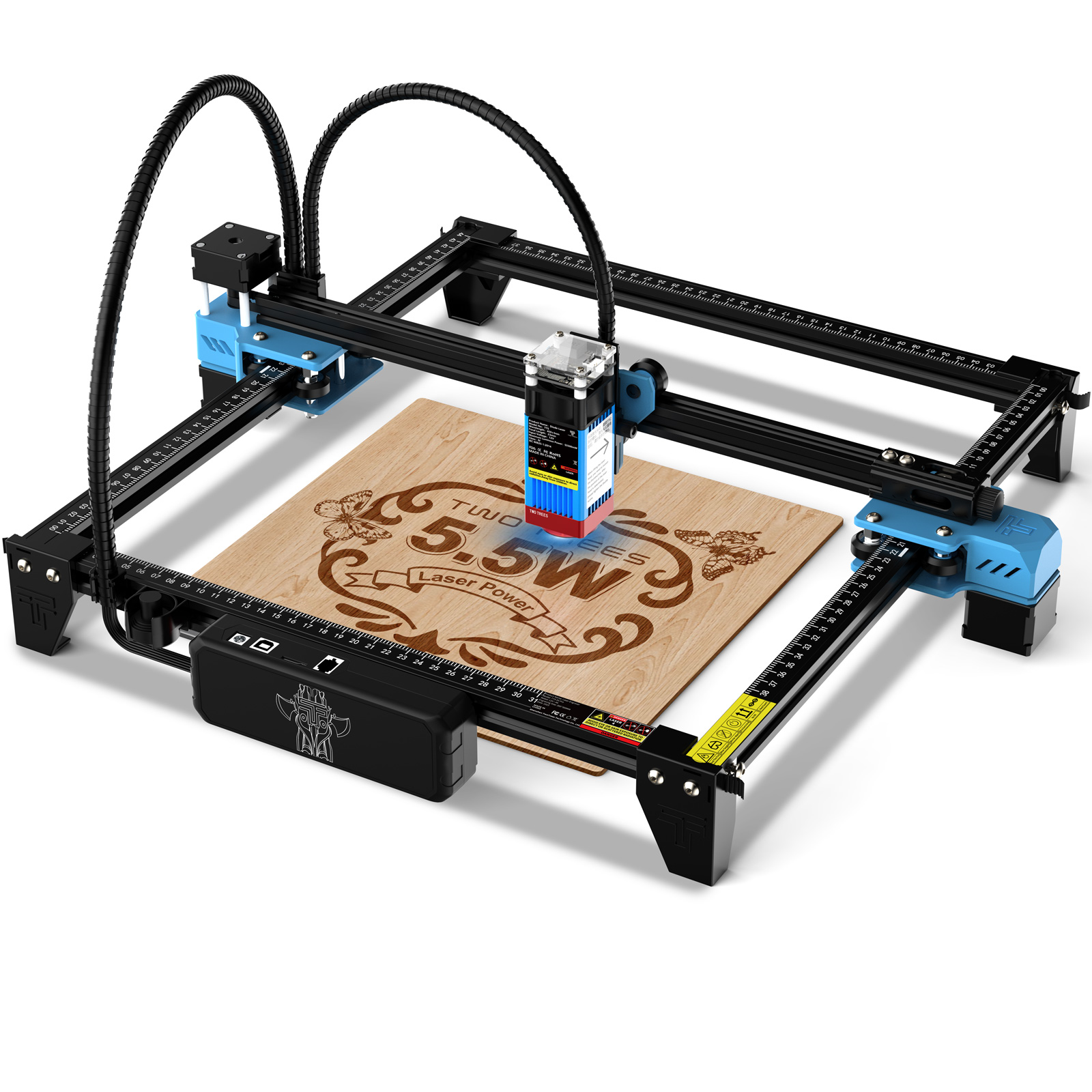 Diodelasergraveermachine voor  - Leatherwork Machine recensie en prijs